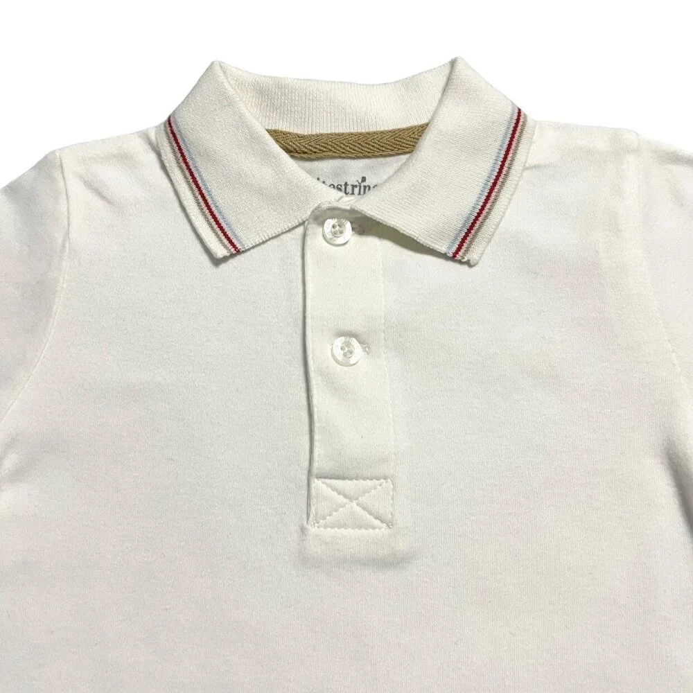 Kitestrings By Hartstrings 24m Long Sleeved Polo Shirt Bodysuit